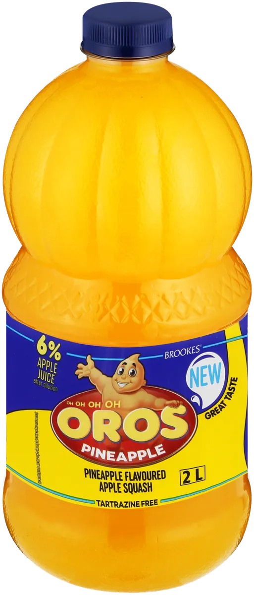 Oros Concentrated Squash Pineapple Flavour 2L