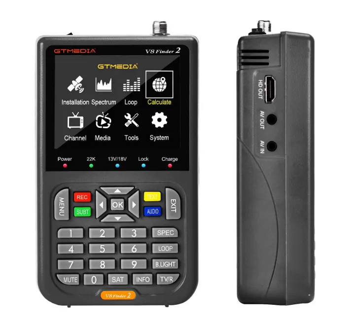 Bltunoed V8 Satellite Signal Finder 2, Satellite Signal Strength Meter