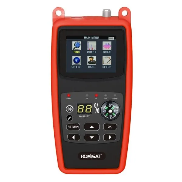 HDMISAT DVB-T/T2 DVB-C Digital Signal Meter Finder with Auto Channel Scan