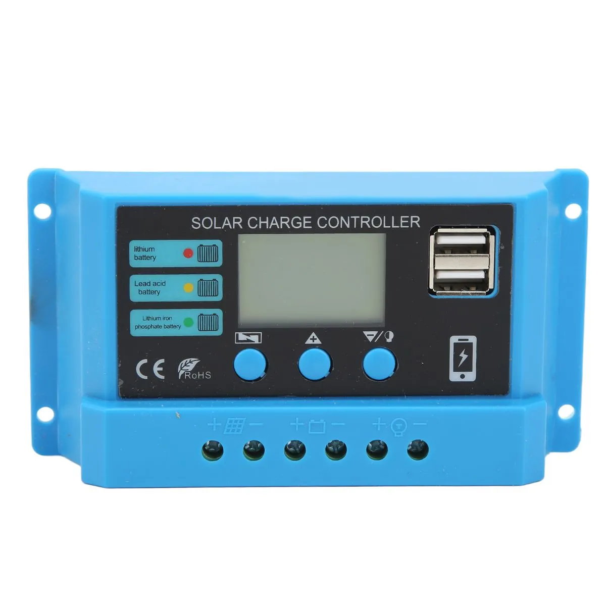 Solar Panel Controller 10A LCD Display
