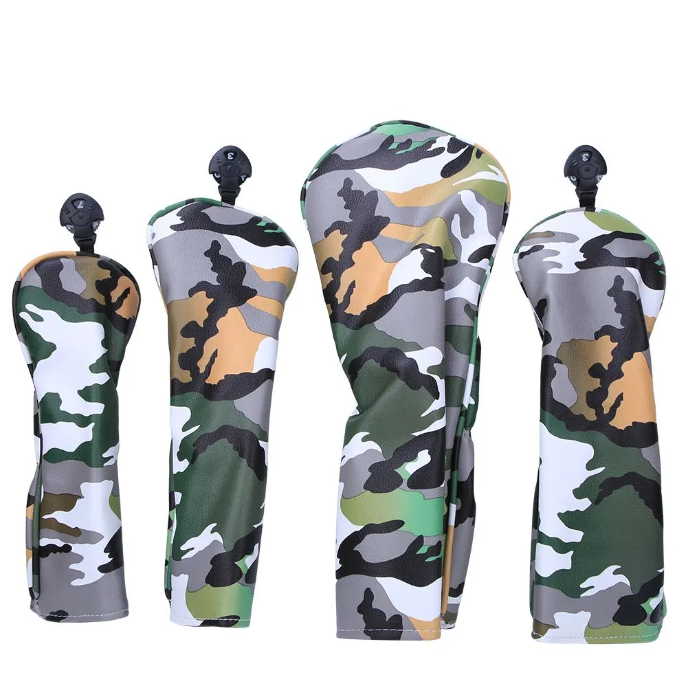 4pc Camo Putter Covers