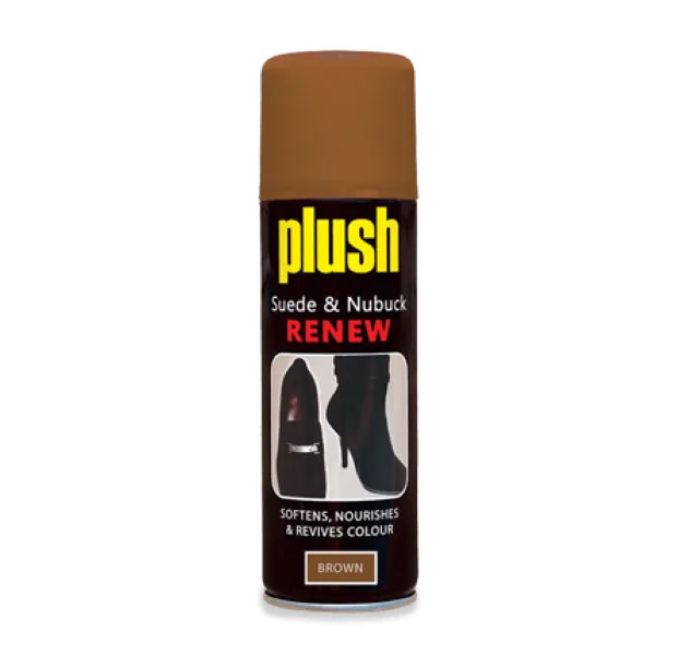 Plush Suede & Nubuck Renew Brown 200ml