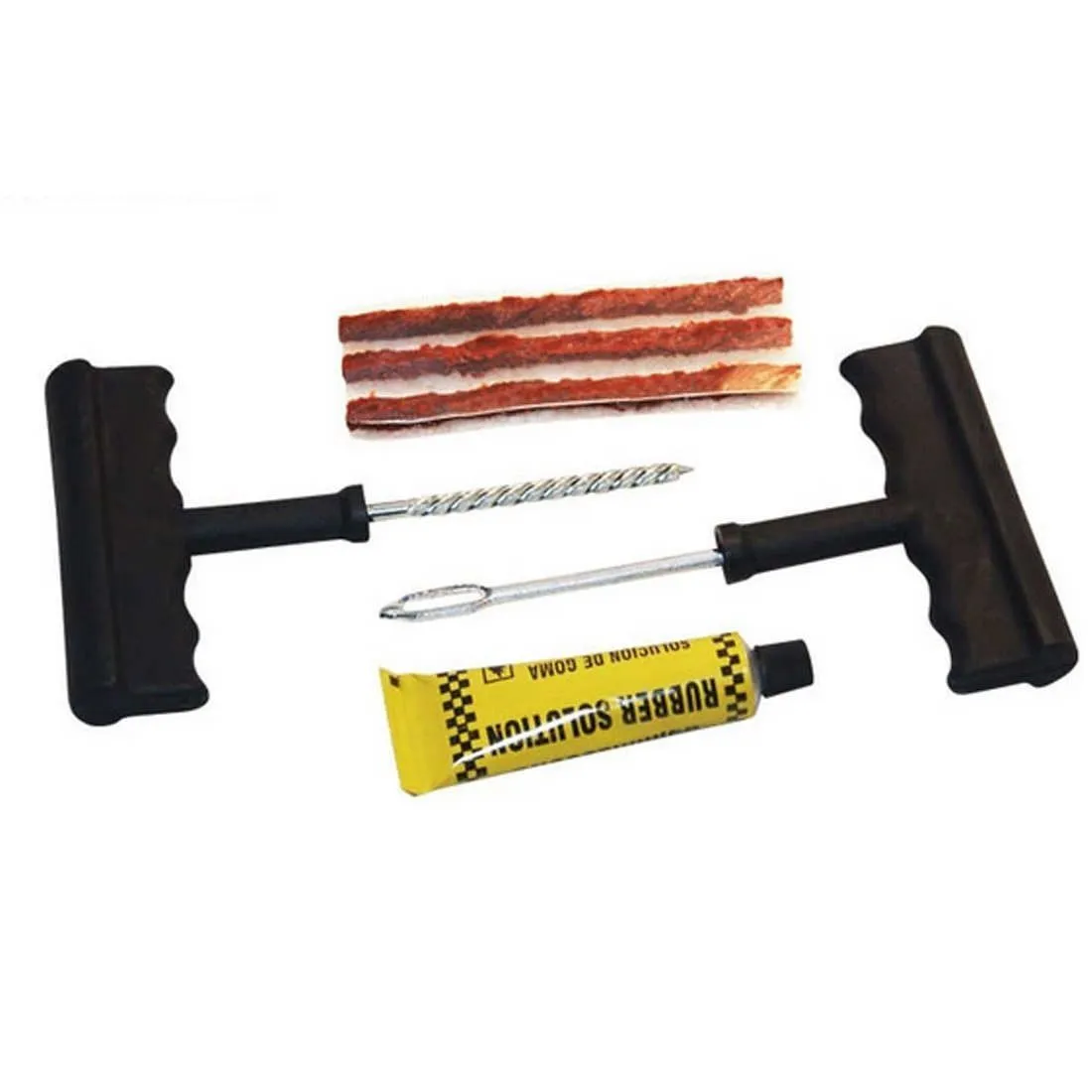 Car Tire Repair tools With Adhesive Seal Hand Tools Set Tubeless