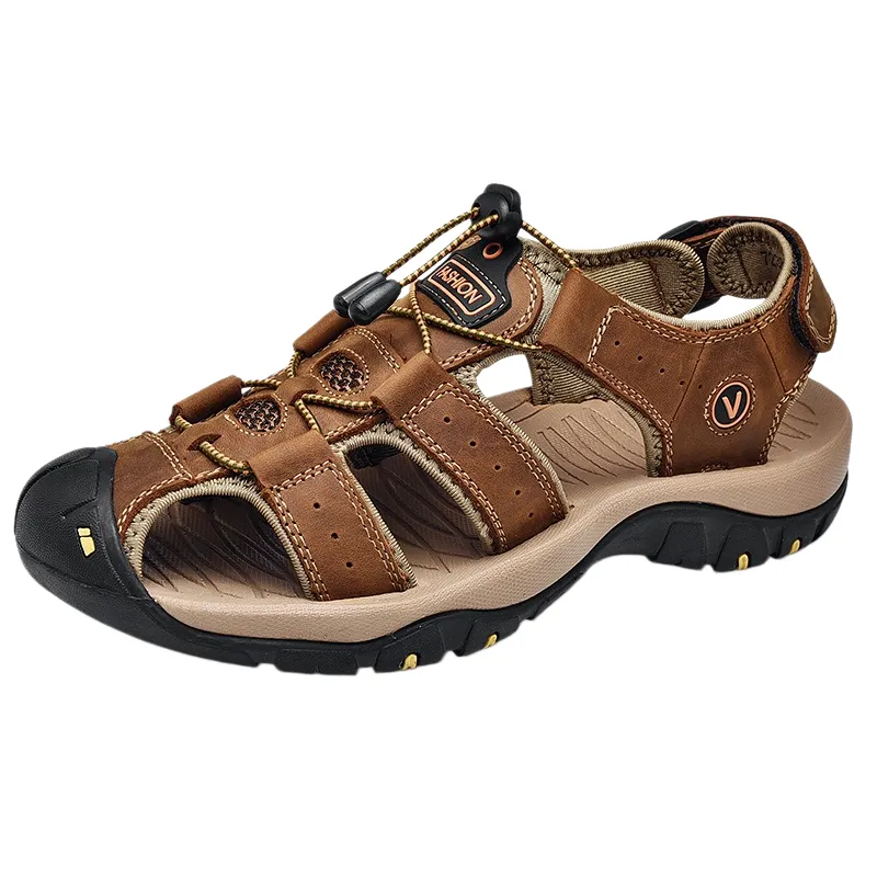 Hiking Sandals for Men Closed Toe , Athletic Sandals Non-Slip Sole