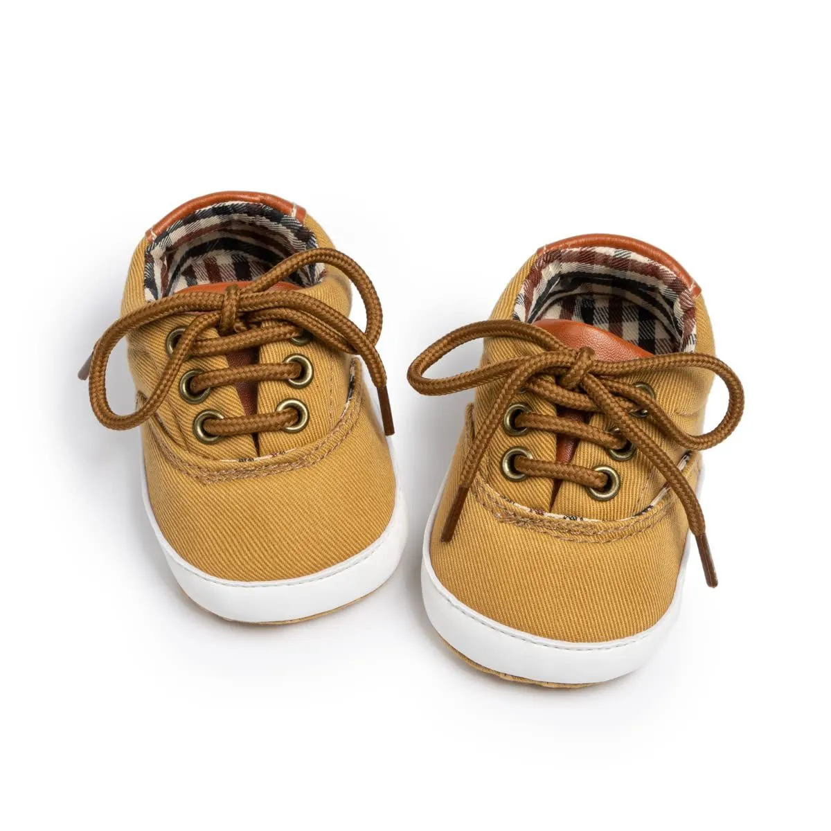 Baby & Toddler Canvas Shoes - Easy Slip-On Non-Slip First Walking Sneakers