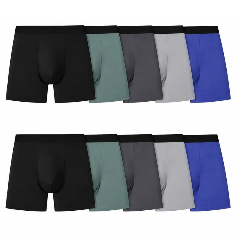 OYY Men's Underwear Nylon Elastane Boxer Trunks 10 Pack