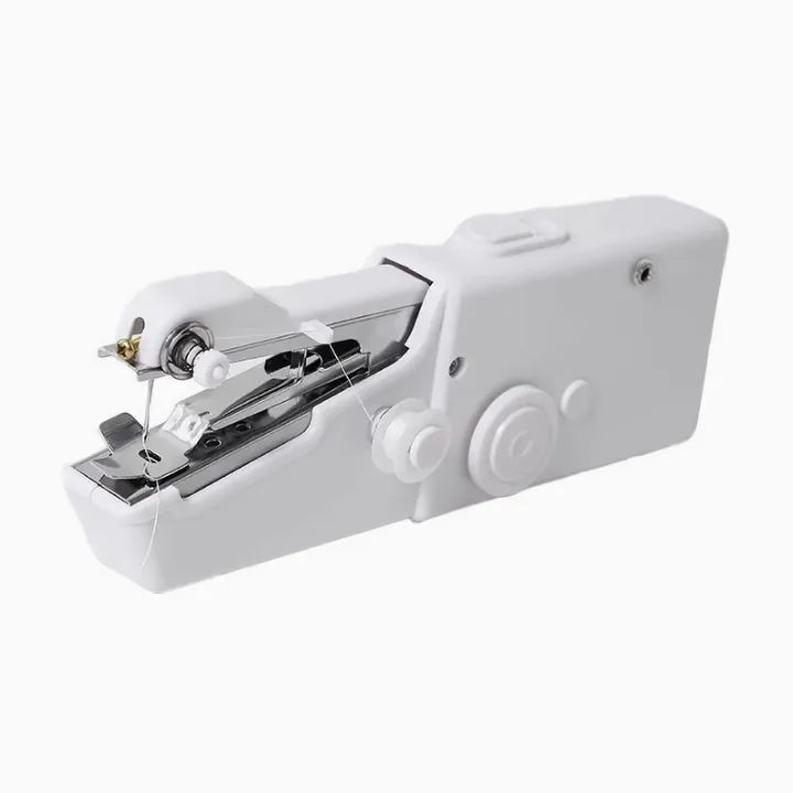 Portable Handheld Electric Sewing Machine, White, 1 Unit
