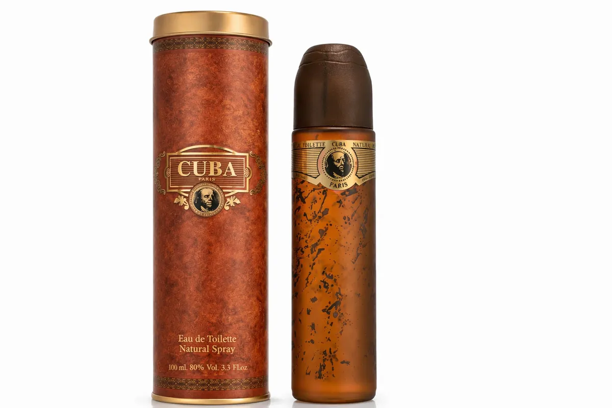 CUBA Eau de Toilette - Bold Woody Aromatic Men's Fragrance (100ml)