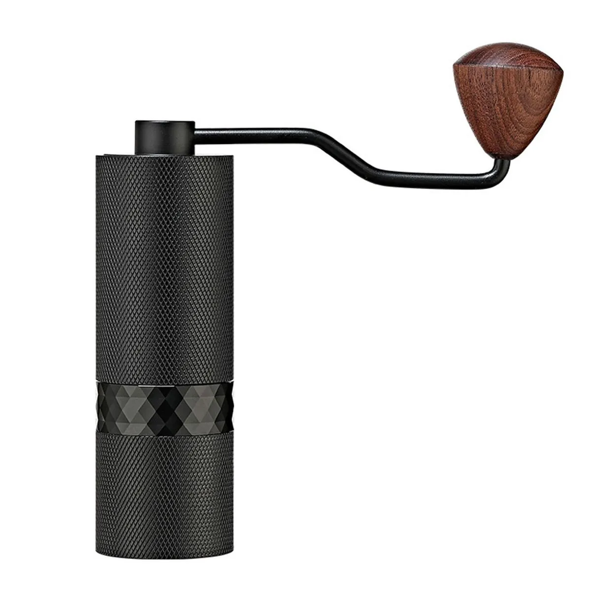 Hand Crank Coffee Bean Grinder SUS420 Steel Grinding Core 17.2x5x17.5cm - Black