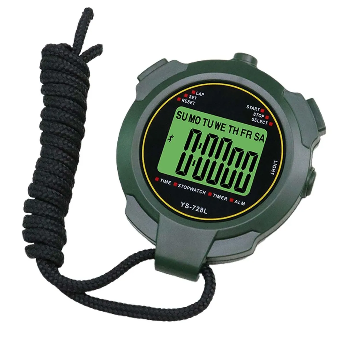 Digital Stopwatch Timer Date Electronic for Running Swimming Sports