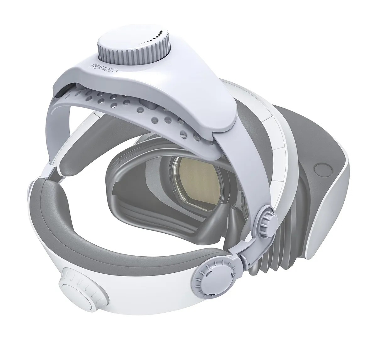 PS Compatible VR 2 Adjustable Head Strap with Silicone Cushion