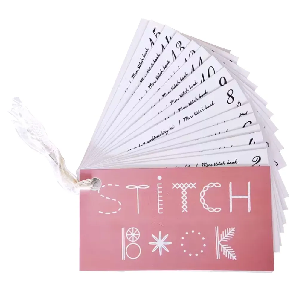 Craft Creative Sewing Book With Embroidery Patterns & Templates - 15cm