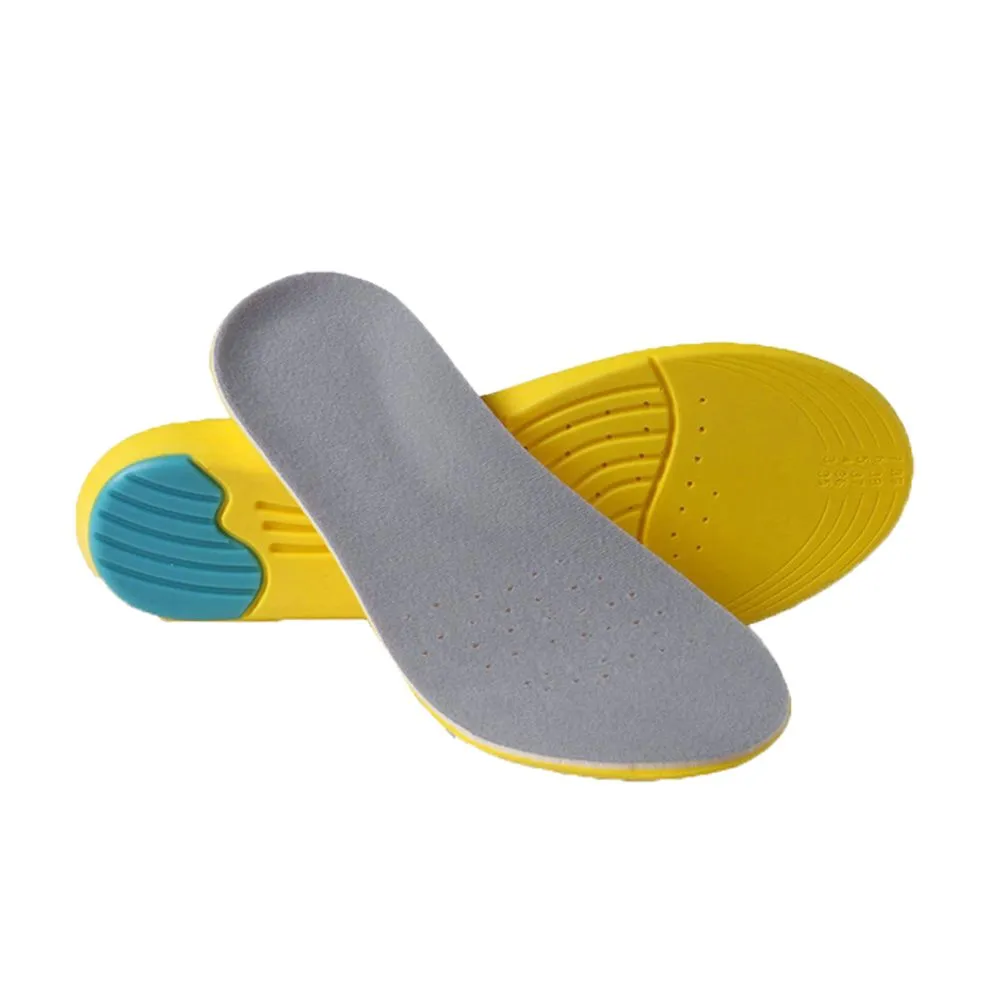 1 Pair Women Adjustable Running Sport Shoe Insert Pads Breathable Insoles