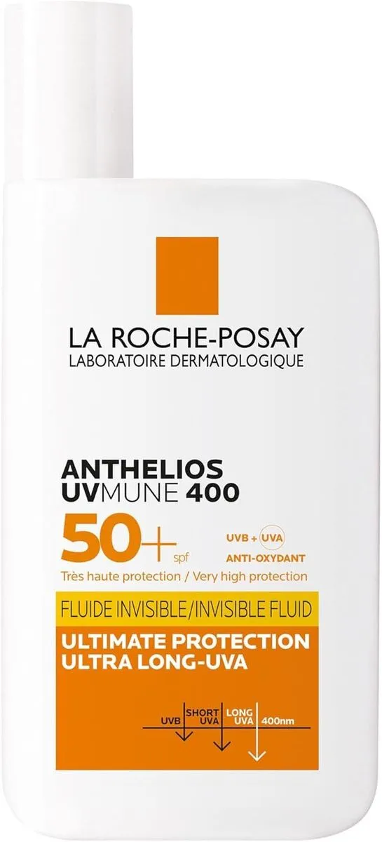 Invisible SPF50 Sunscreen Fluid 50ml for Sensitive Skin