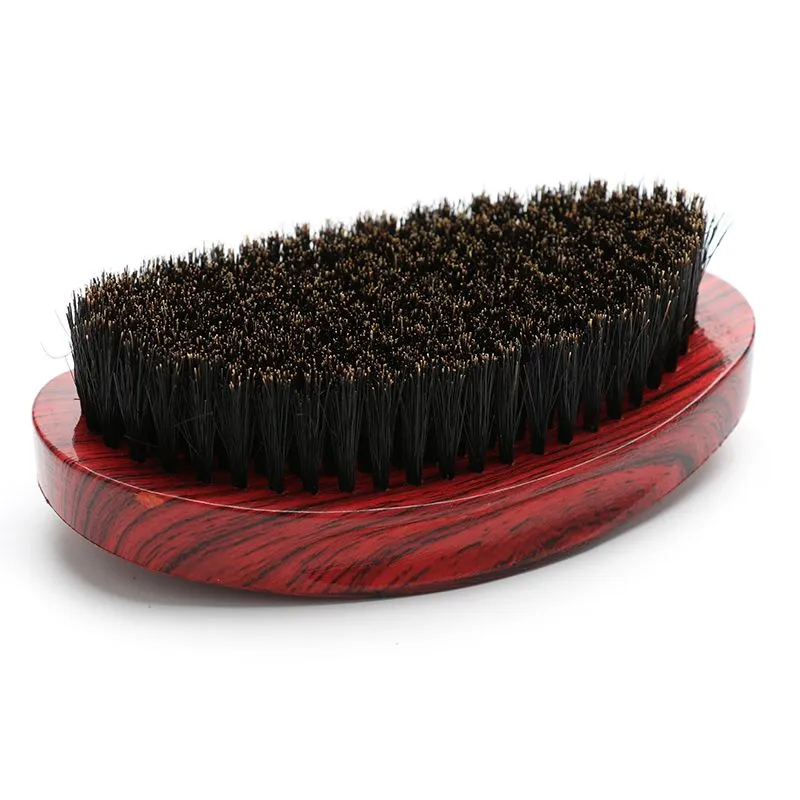 Wave Brush Medium-Hard with Boar & Nylon Bristles (Palm 360 Wave Brushes)