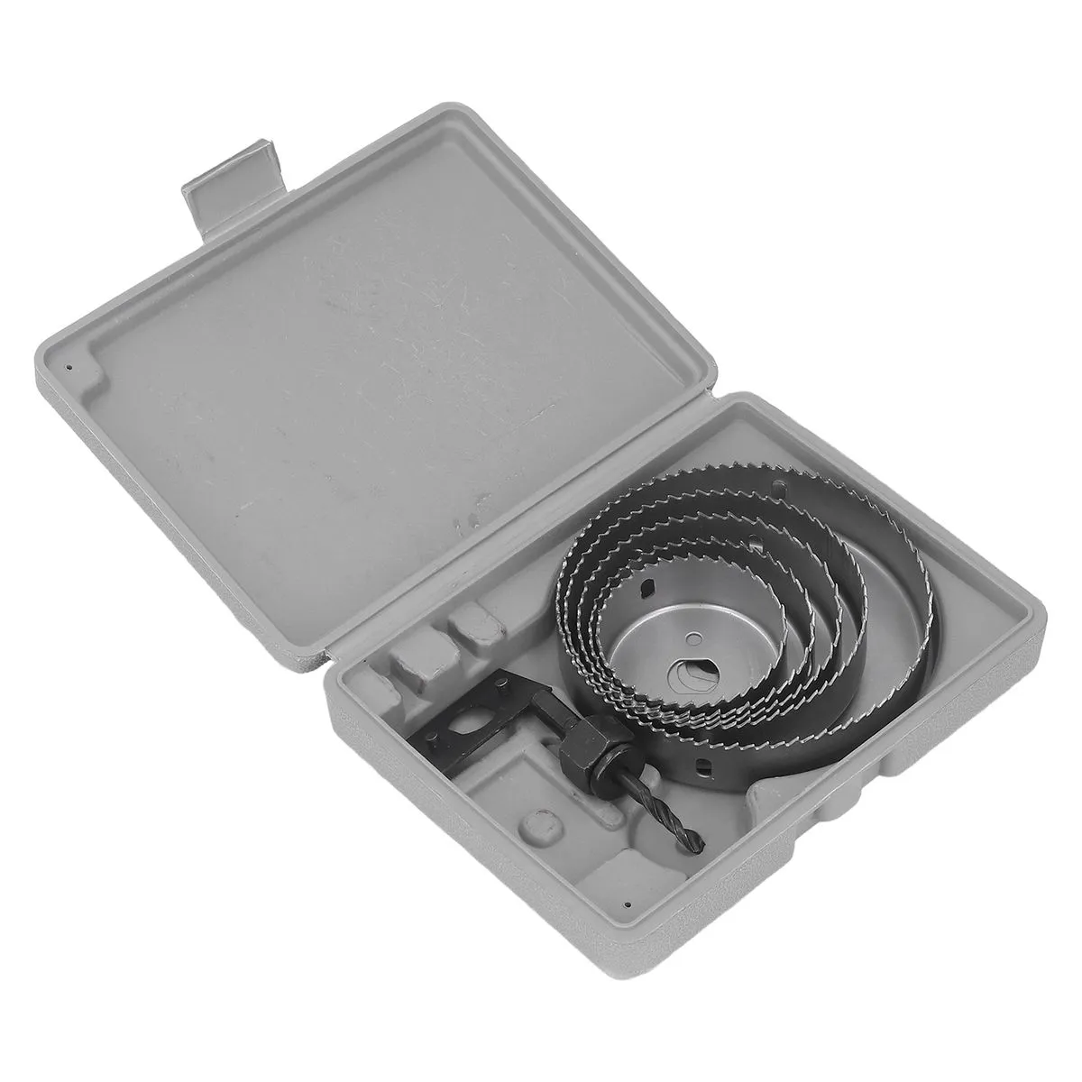 Hole Saw Kit for Wood Metal Drilling 64-127mm
