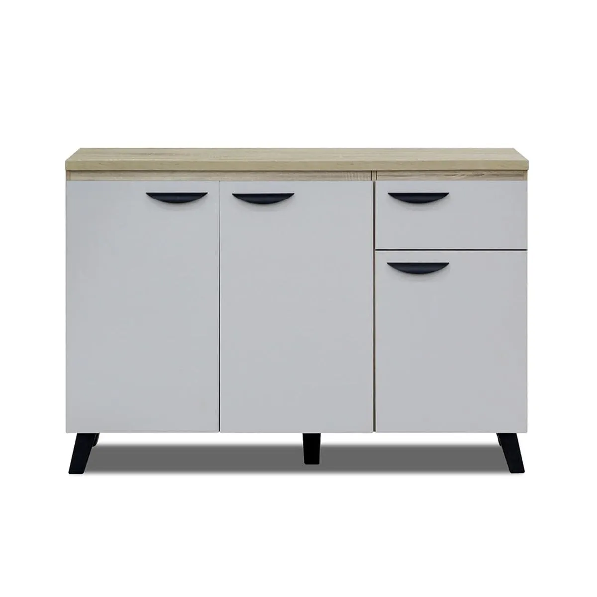 Light Grey Wood Kitchen Cabinet