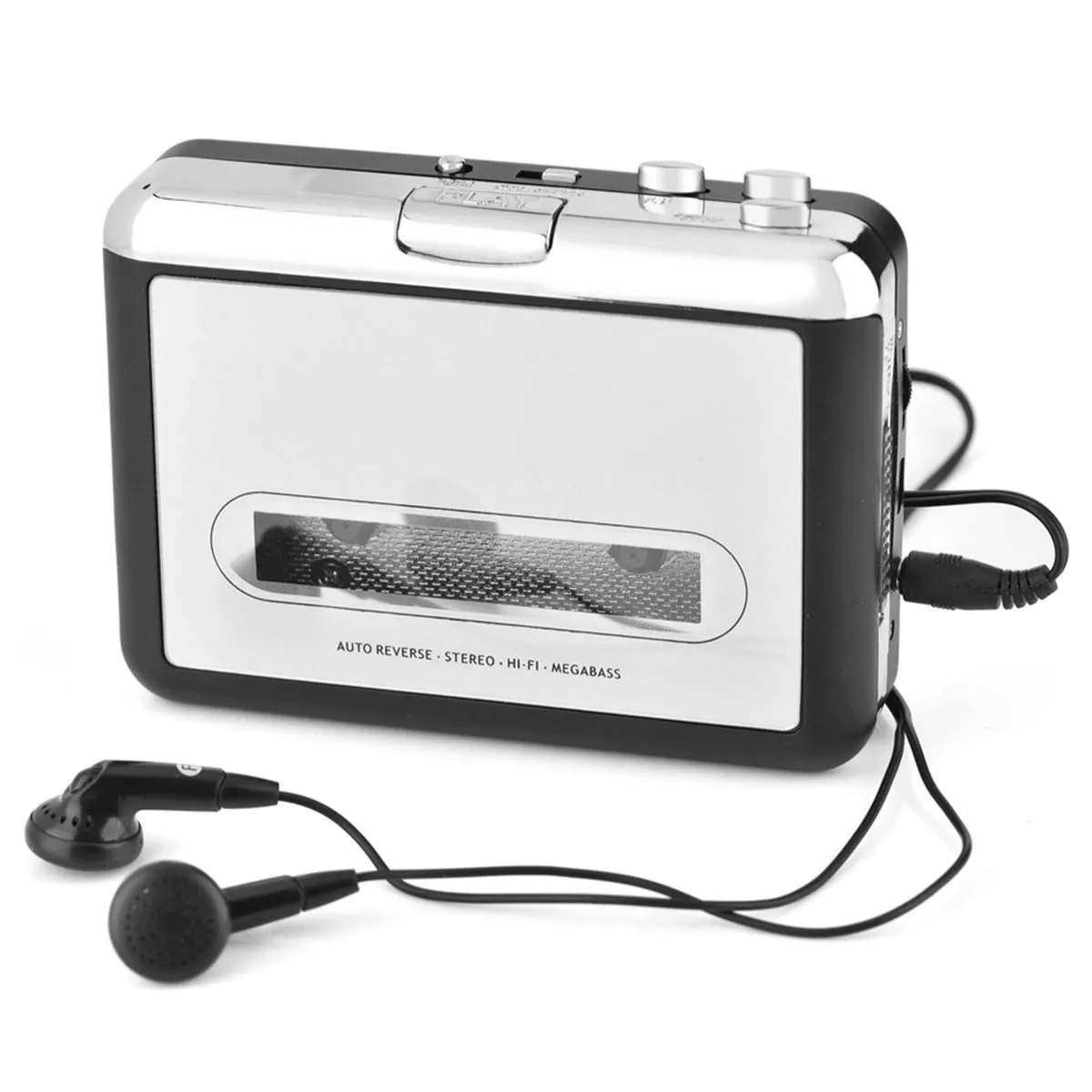 USB Cassette Tape Converter: Switch to PC, MP3 & CD, Capture Audio with Headphones