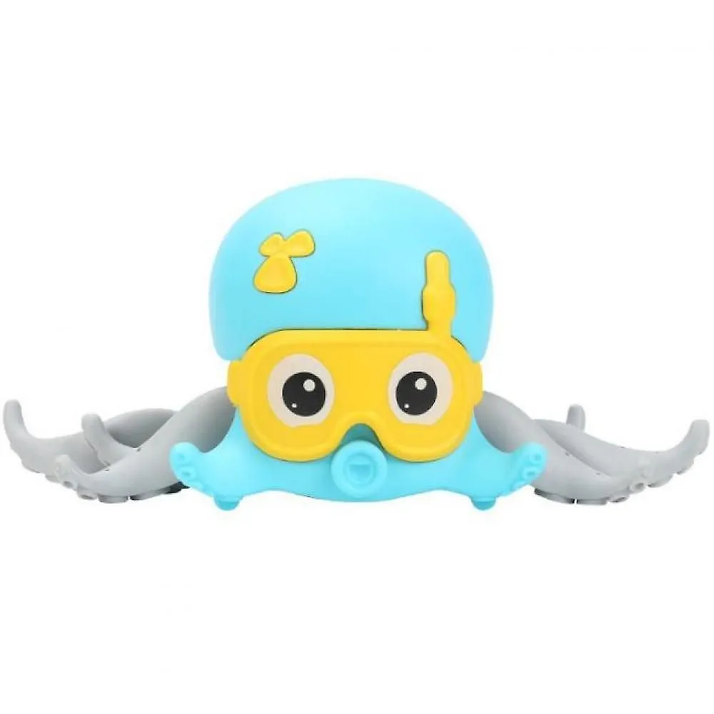 Baby walking bath toy octopus - Blue