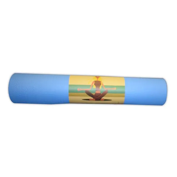 Yoga Mat Eco Friendly - Blue