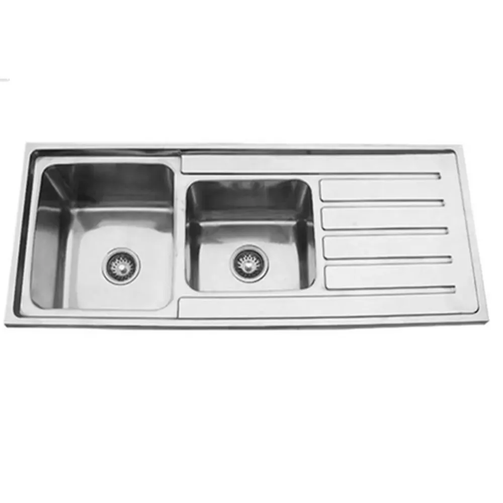 Sillago Soyla Double Bowl Counter Top Sink