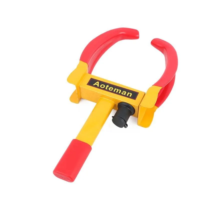 Heavy Duty Wheel Lock Clamp, Anti-Theft Tire Lock