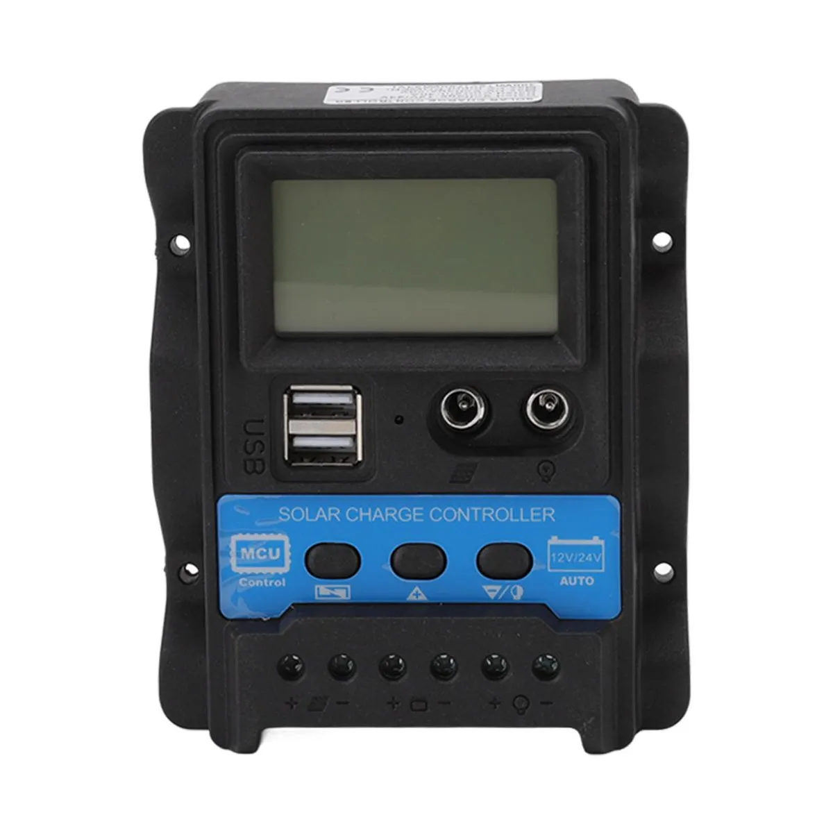 20A Auto Solar Power Controller PWM Dual USB LCD