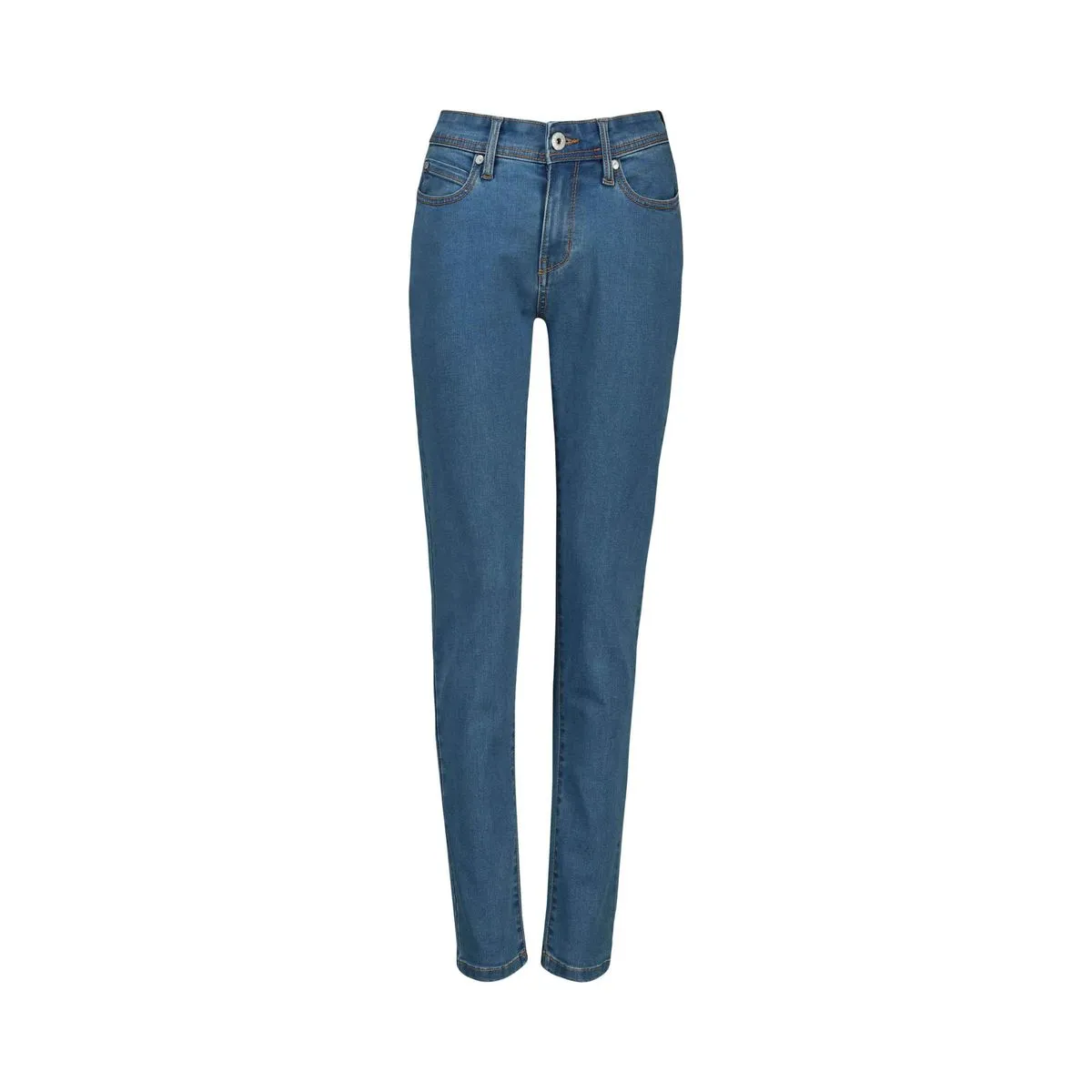 Rebel Ladies Workwear Jeans - Mid Blue