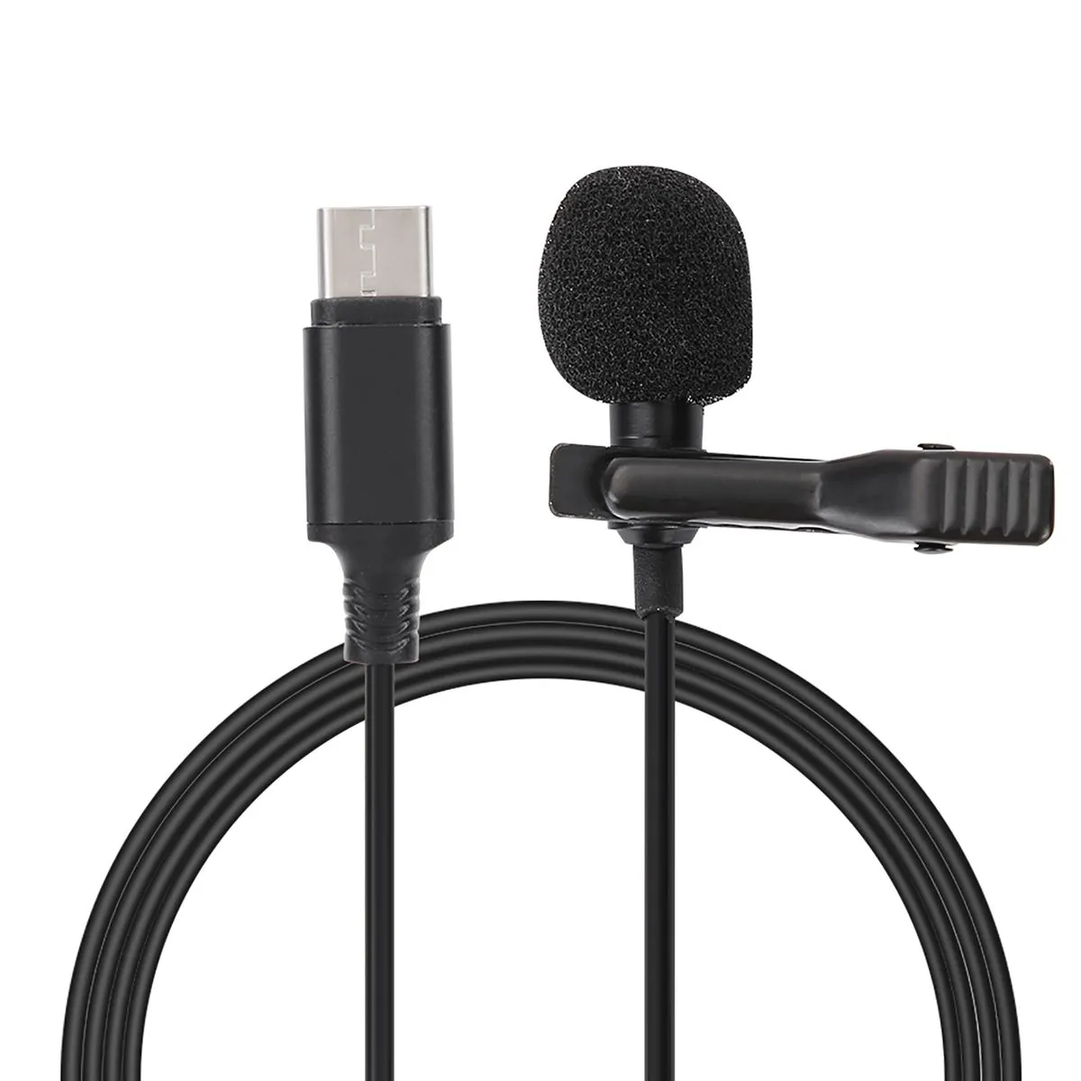 Type C Clip-On Android Lavalier Mic