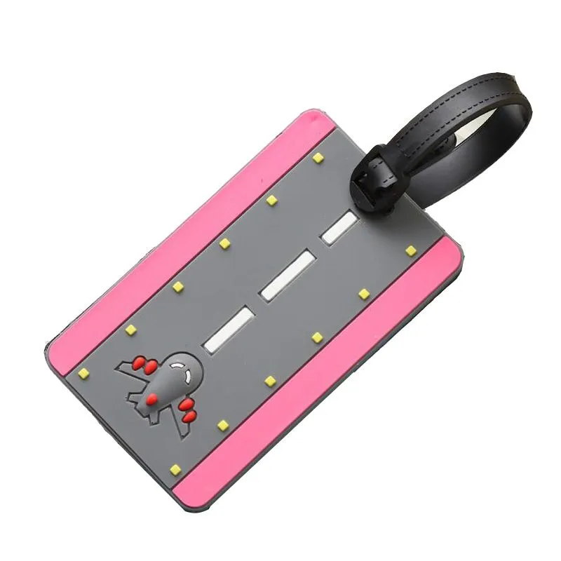 Colorful and Fun Travel Suitcase ID Luggage Tag and Suitcase Label