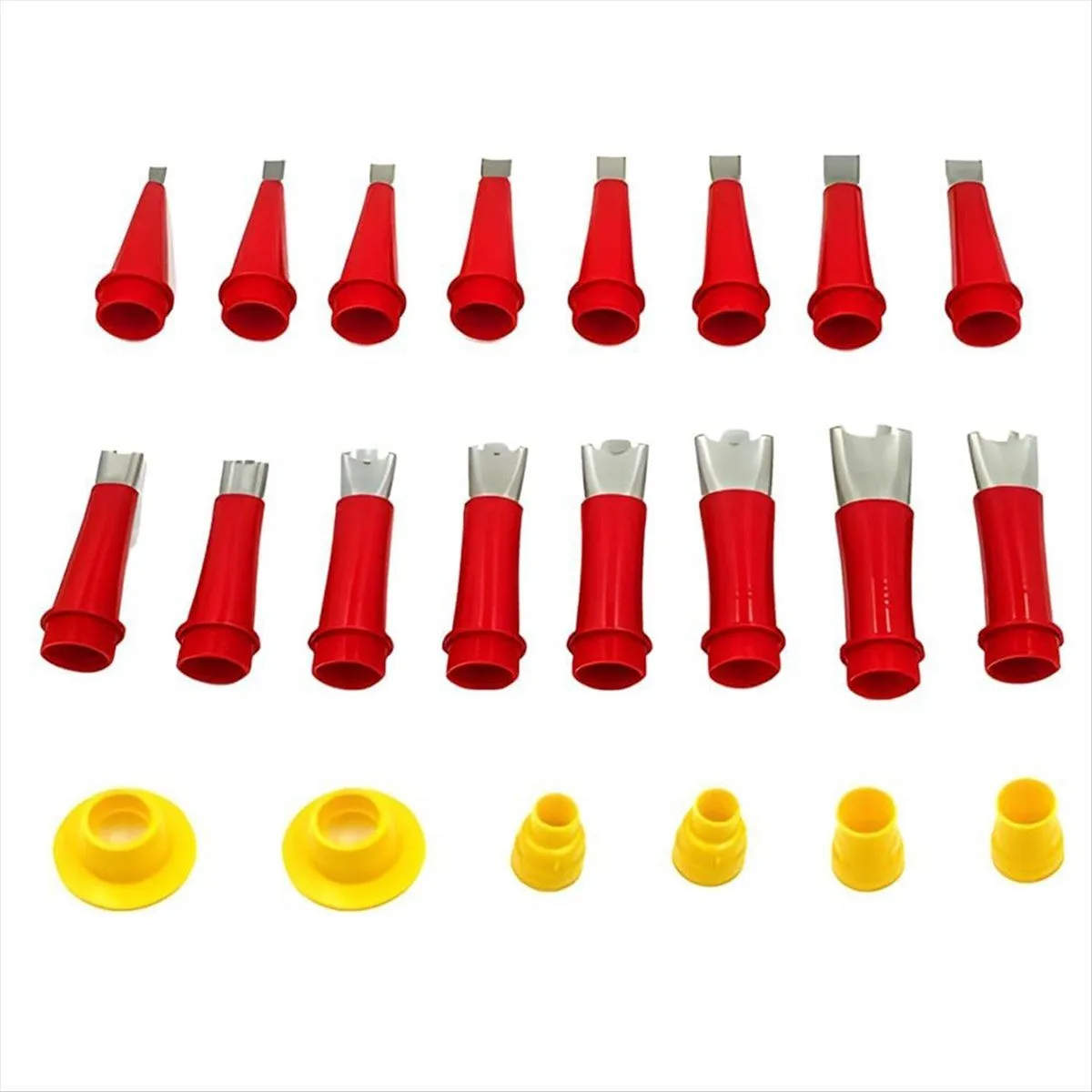 Integrated Rubber Nozzle Tool Kit Caulking Tool Compatible with Universal