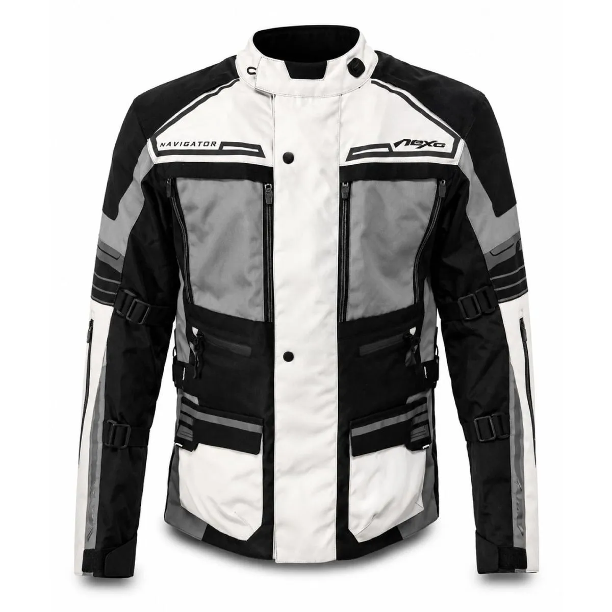 Nexo Navigator I Adventure Jacket - Grey/Black