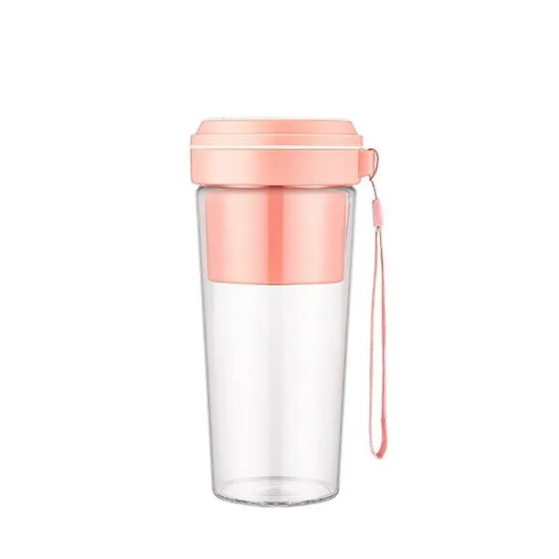 Portable Juicer Bottle/USB Rechargeable Blender- Juice Maker-Pink