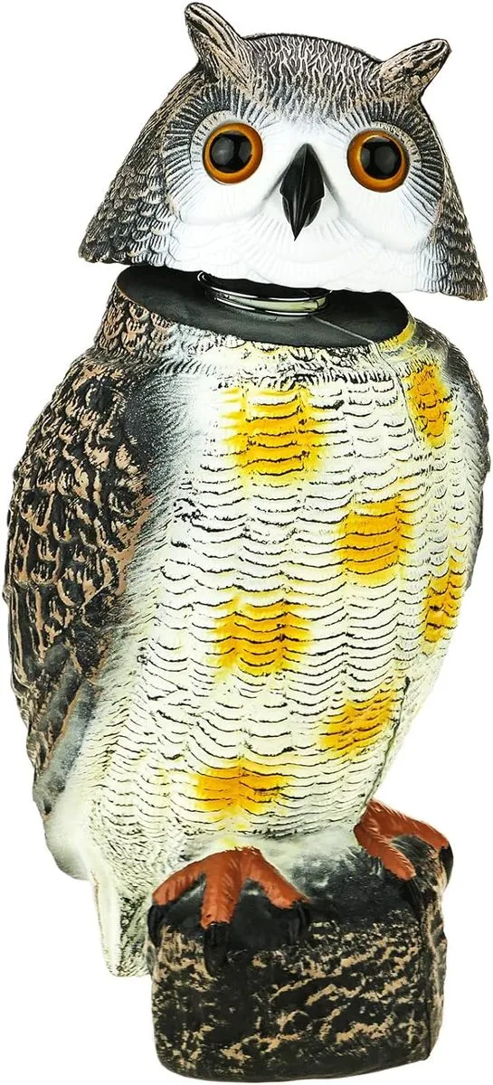 Wind-Action Owl 40cm - Plastic