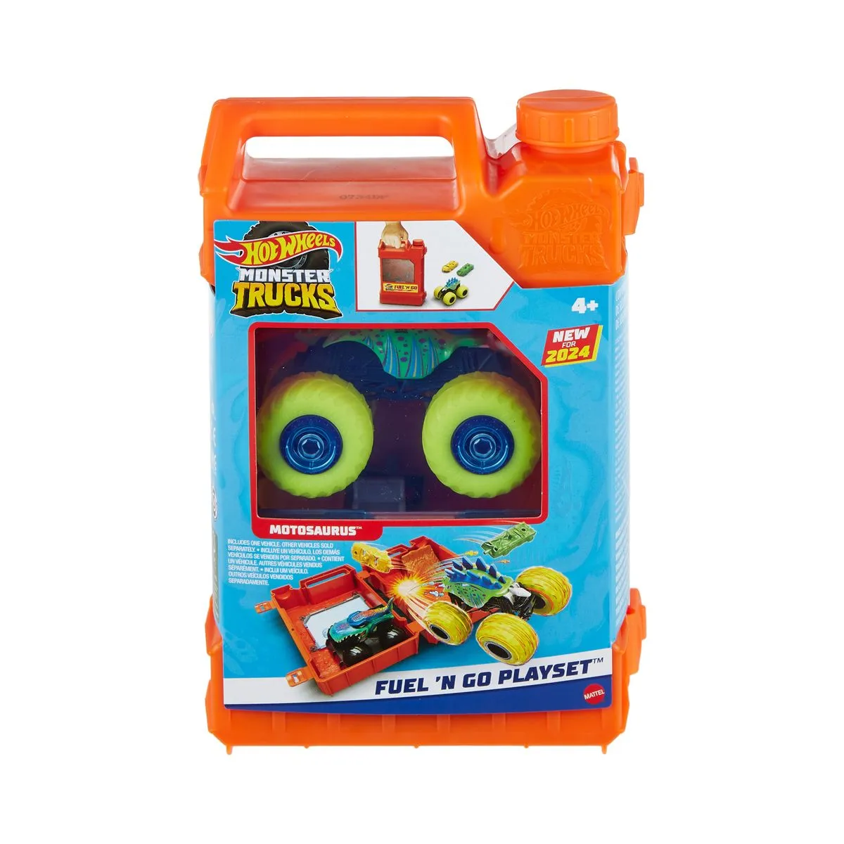 Hot Wheels Monster Trucks Fuel N' Go Playset
