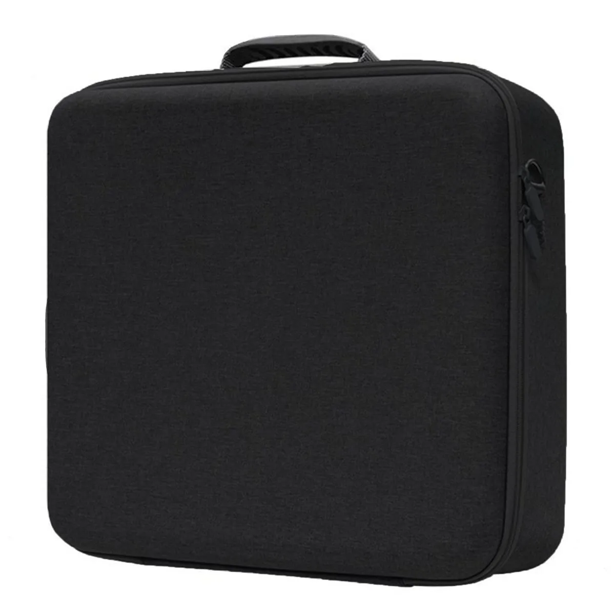 PS5 Storage Bag Carrying Case Portable Nylon EVA Hard Shell Travel Bag - Black