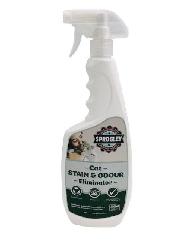 Stain & Odour Eliminator 750ml Cat Spray
