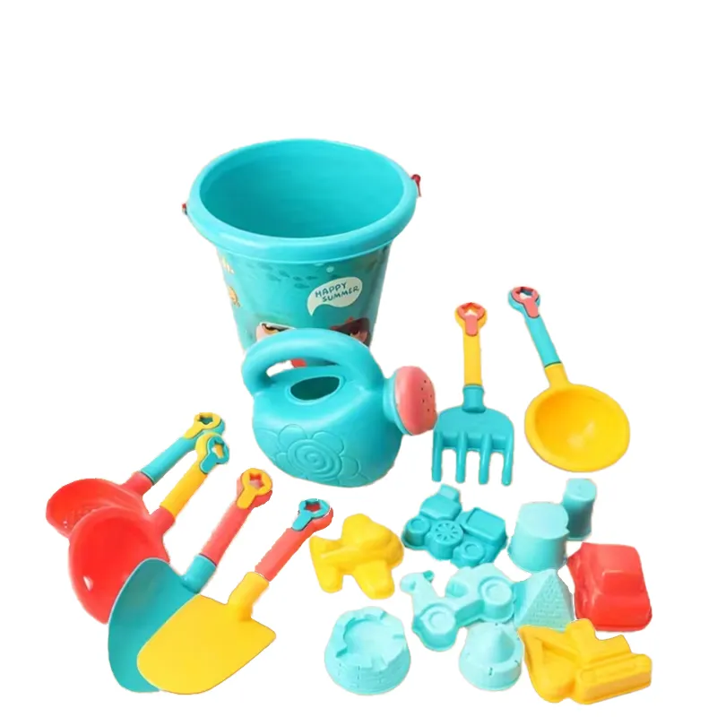 18pcs Set of Beach Toys And Additions for Sea And Beach Fun