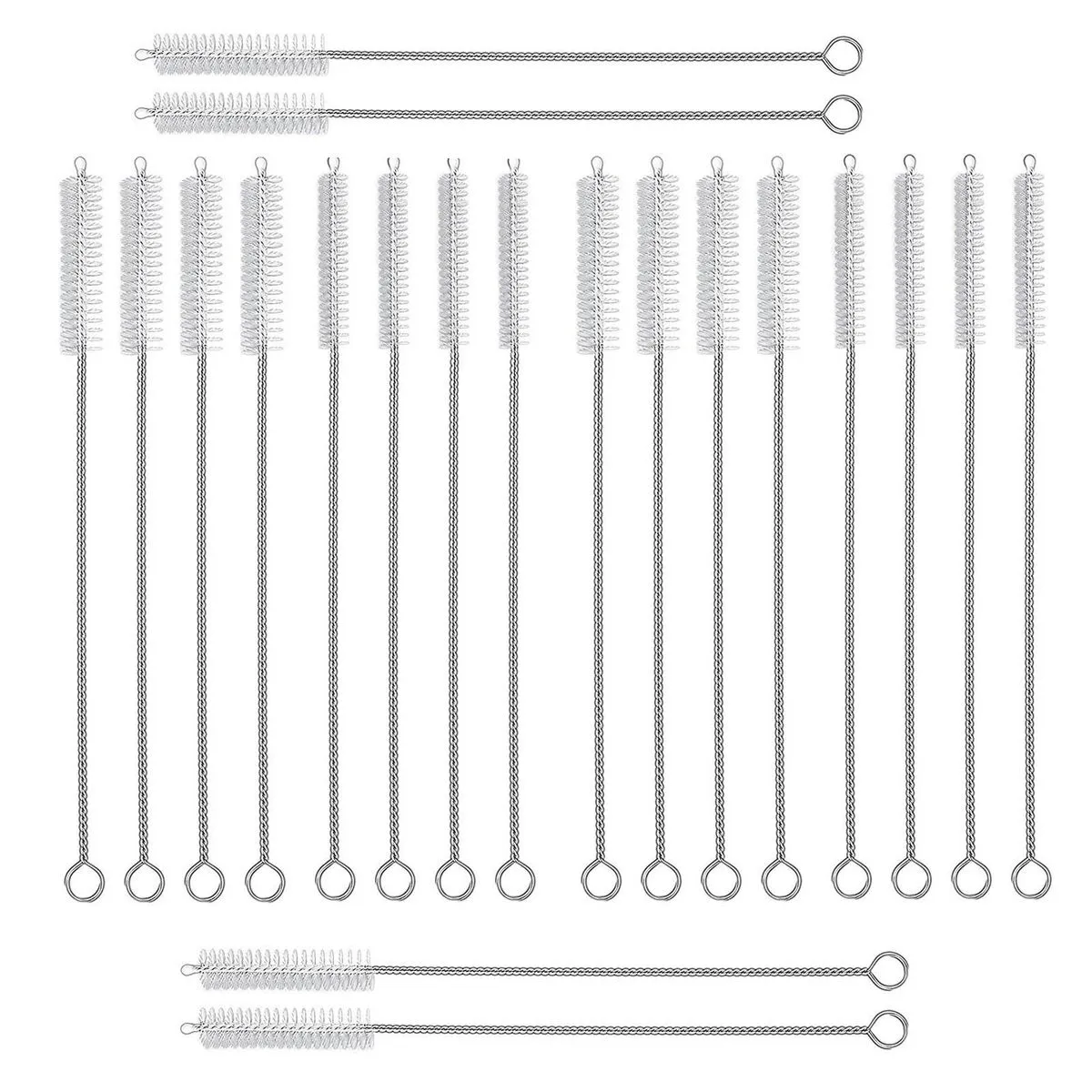 20Pcs Straw Cleaning Brushes, Multipurpose Tube Cleaner for Sippy Cup