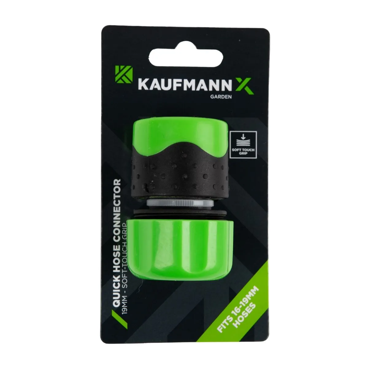 Kaufmann X Soft Touch Quick Hose Con 19Mm - 2 Pack