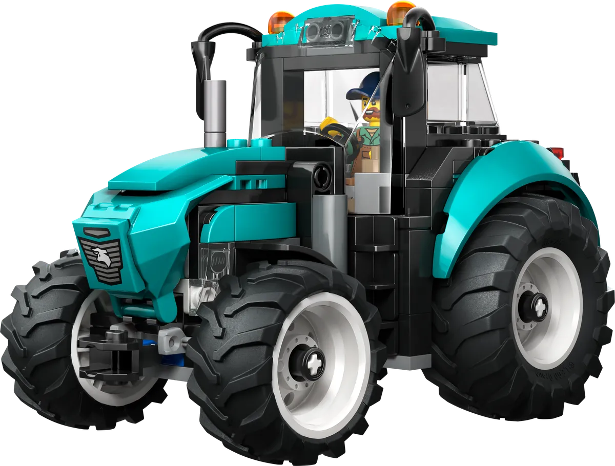 LEGO City Tractor Building Set 204 Pieces | Ages 6+