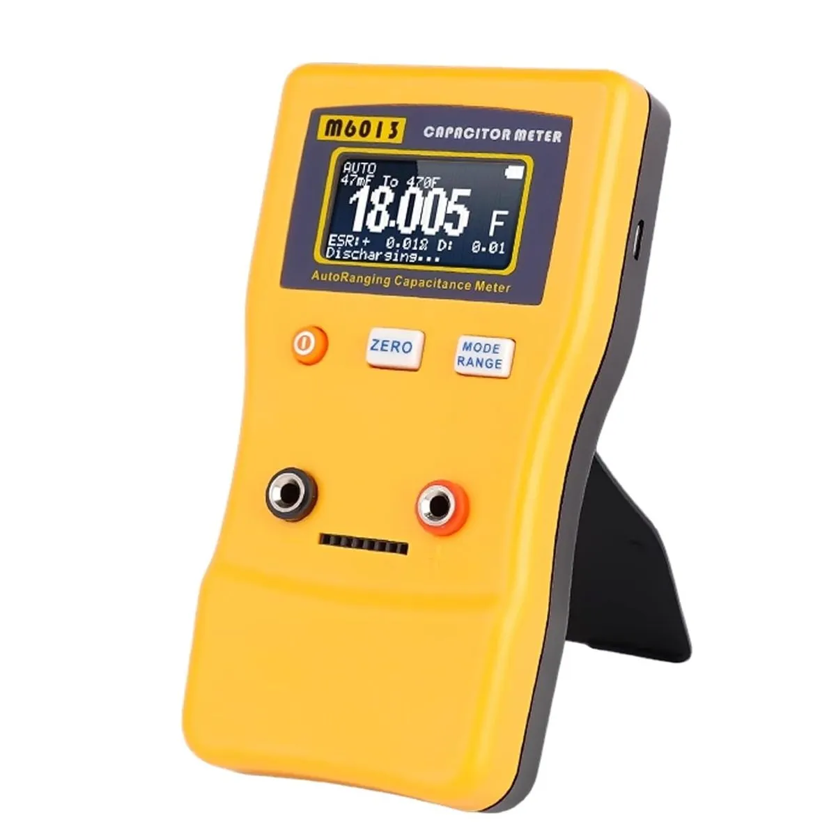 M6013 High-Precision Digital Capacitance Meter - 1pF to 470mF