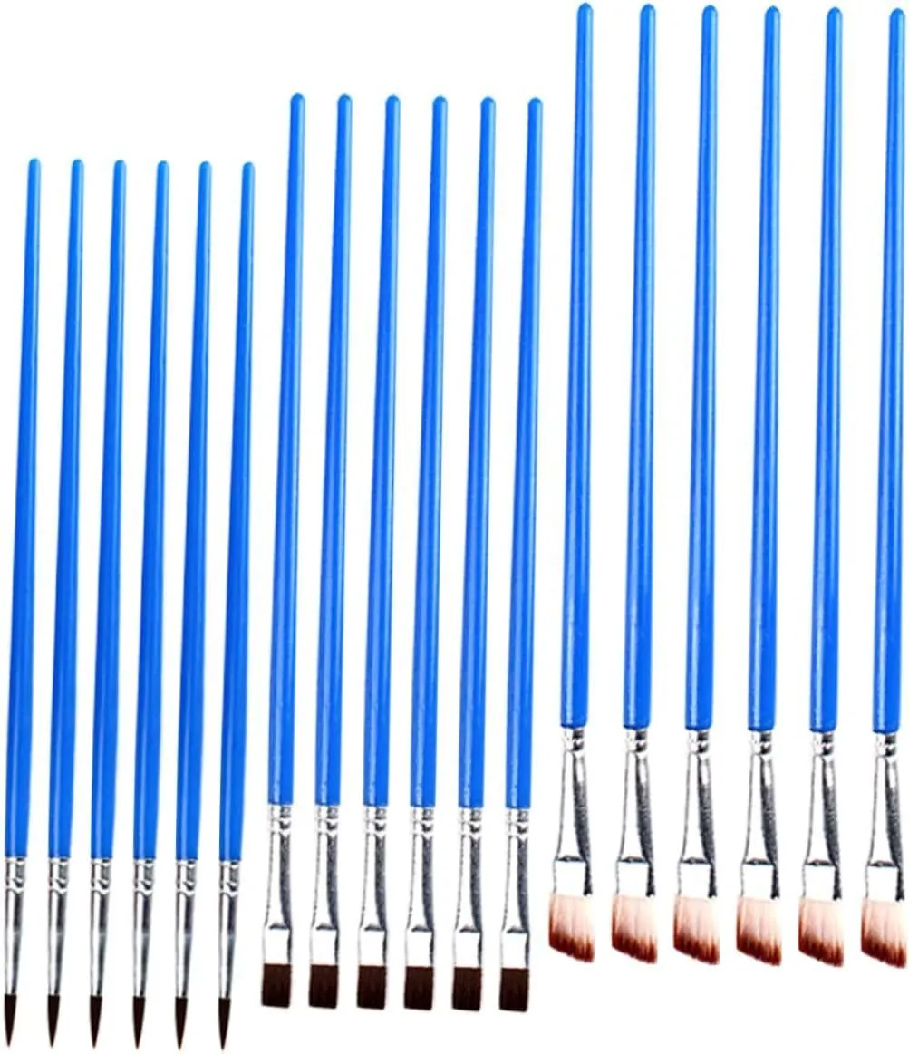 30pcs Multi-Function Watercolor Painting Brushes Ergonomic Design