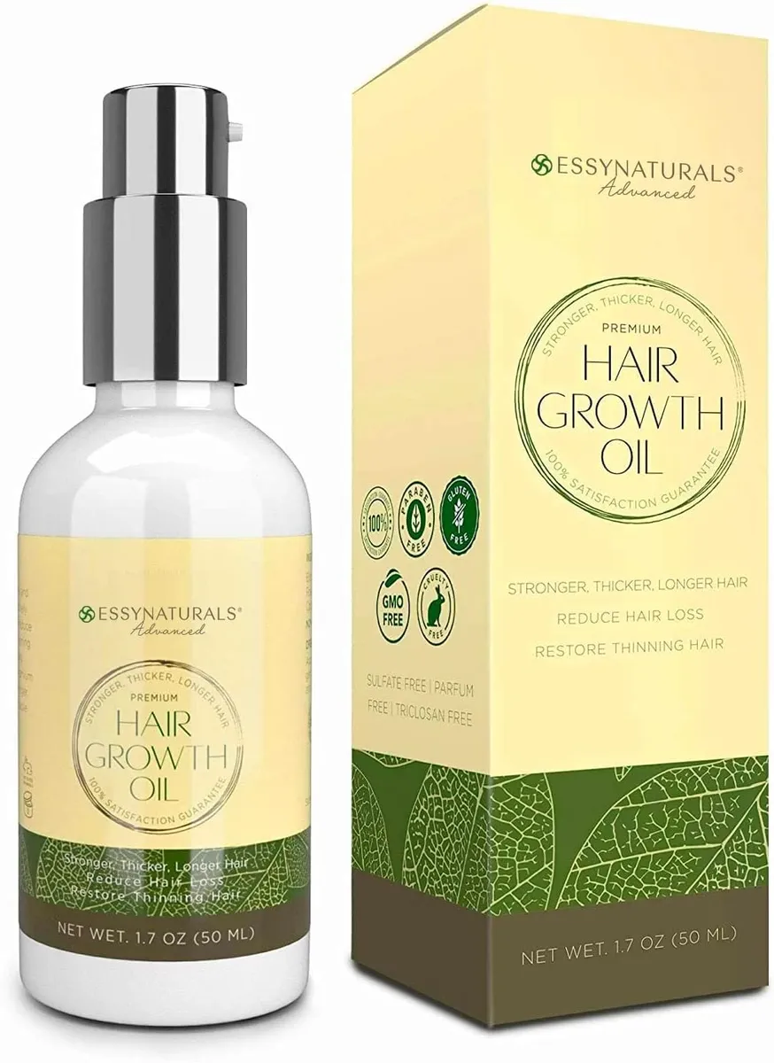 Biotin Hair Growth Oil,Hair Growth Products for Thicker Longer Fuller Hair