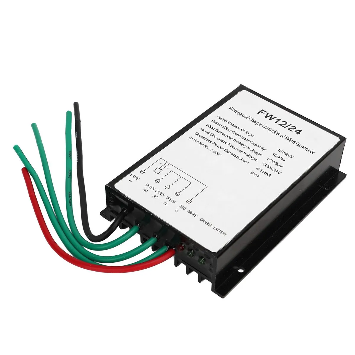 Wind Hybrid Charge Controller 1000W LED Indicator