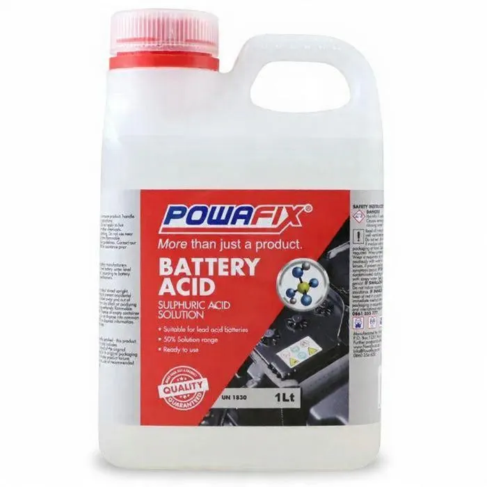 Powafix Battery Acid 1L BAT1L