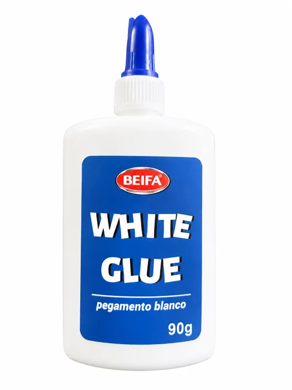 BEIFA White Glue 90g - Multi-Purpose School, Office & Craft Adhesive