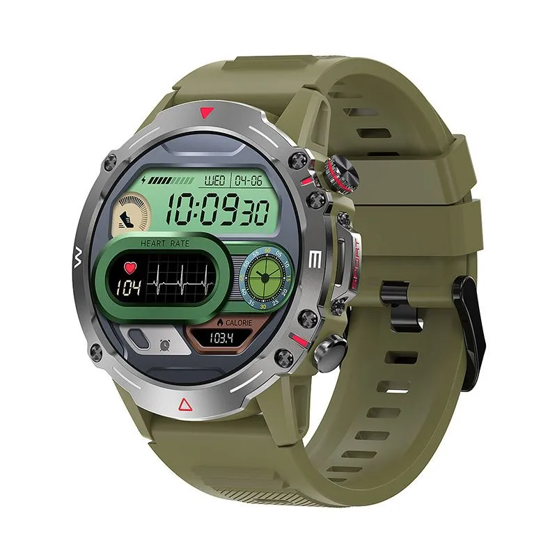 Green HK87 Smartwatch NFC AMOLED IP68