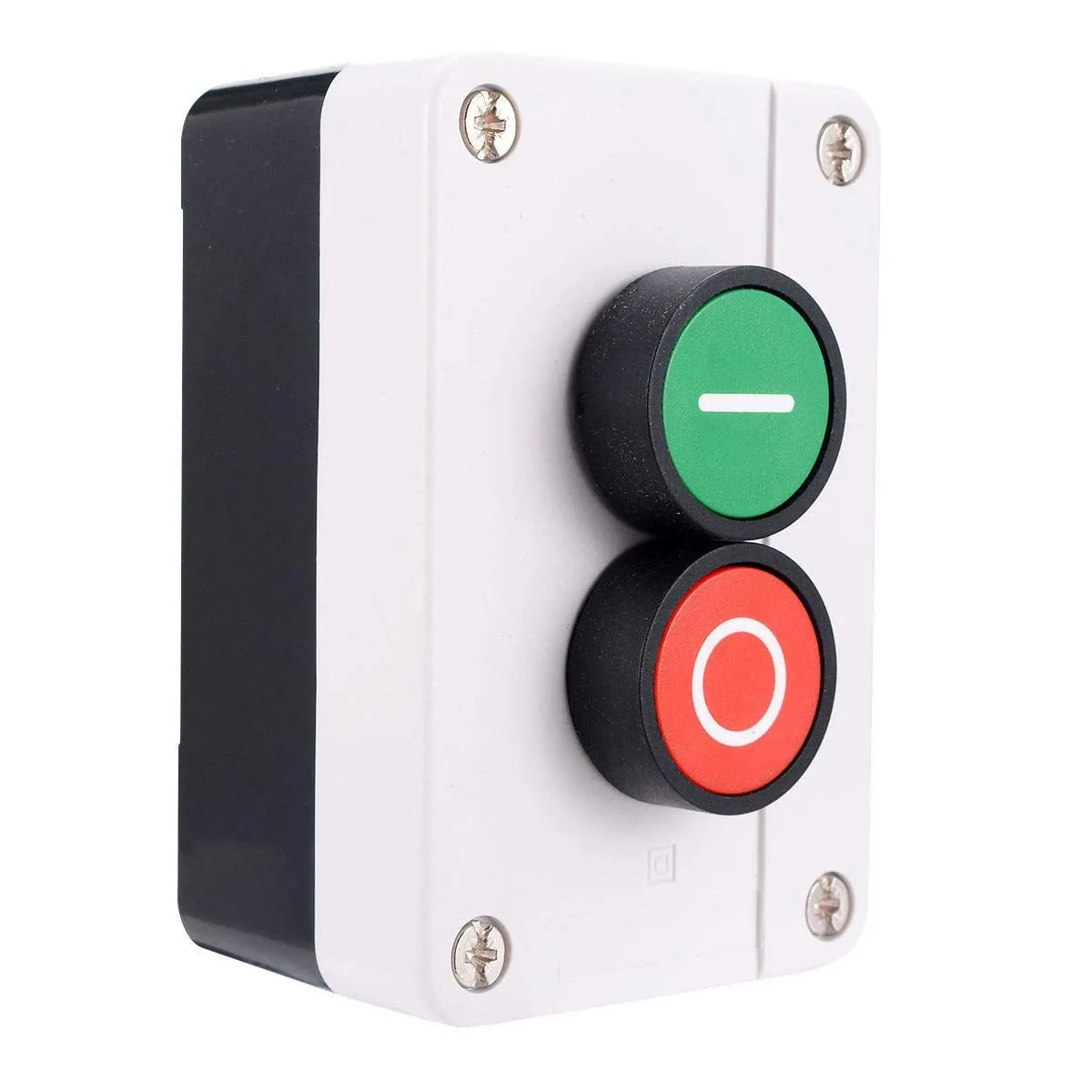 1pc Push Button Station Switch Plastic Enclosures Remote Start Stop