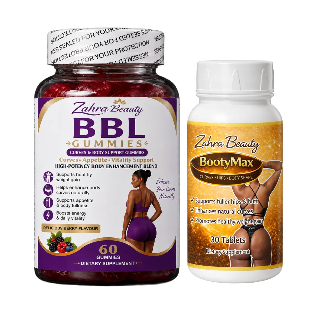BBL Gummies & BootyMax Tablets- Hip/Butt